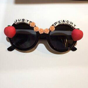 Rad + Refined Round Embellished Sunglasses
